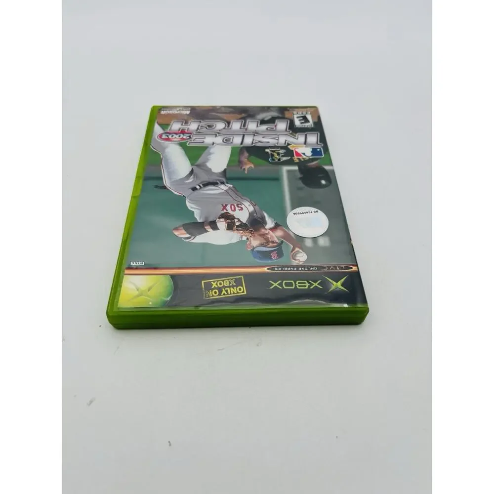 MLB Inside Pitch 2003 Microsoft Xbox - Complete Tested Works VG Condition CIB